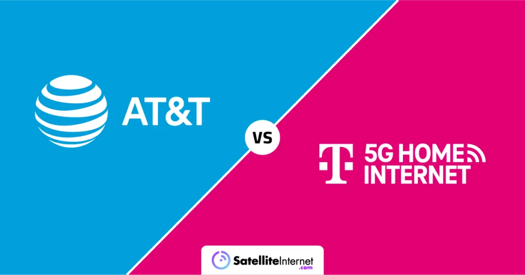 AT&T versus T-mobile 5G Home Internet